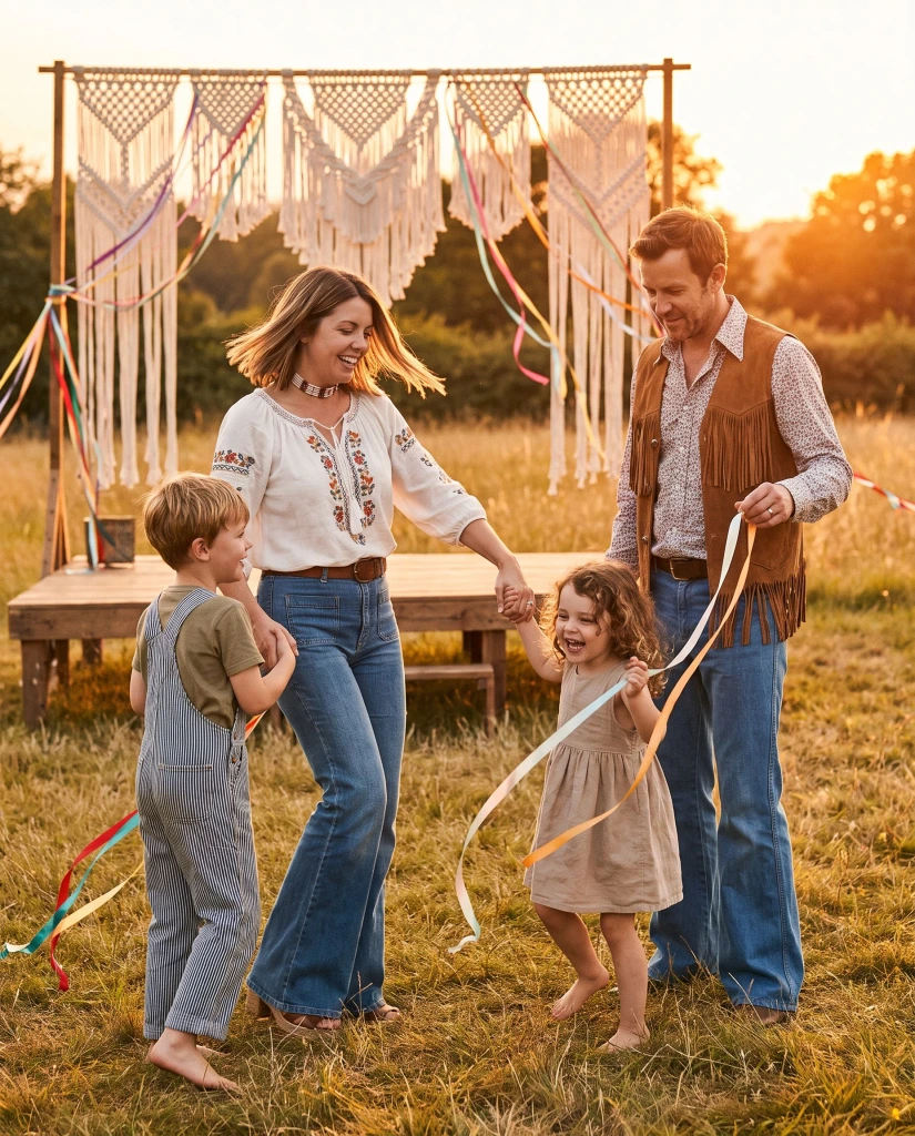 Example: Boho Festival Field