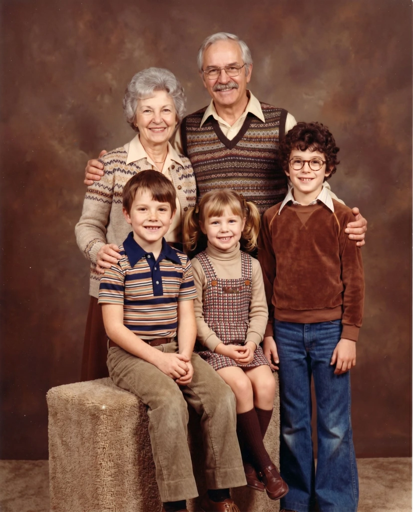 Example: '70s Studio Portrait