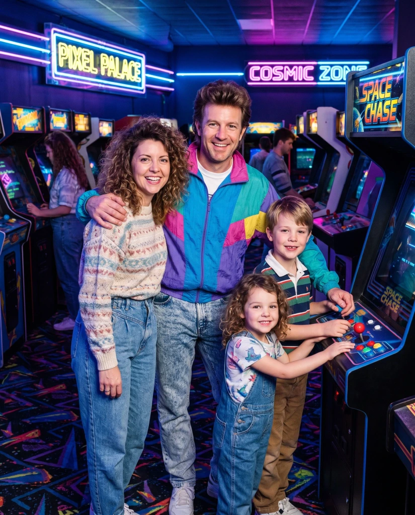 Example: Neon Arcade