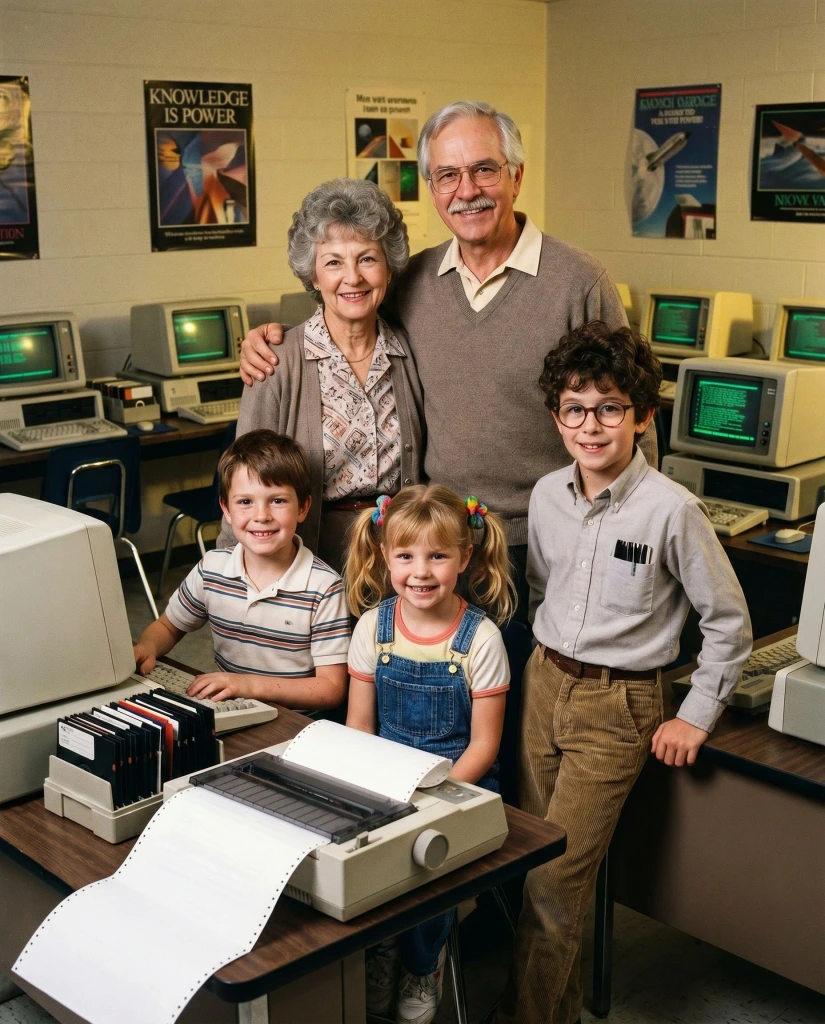 Example: Computer Lab Glow