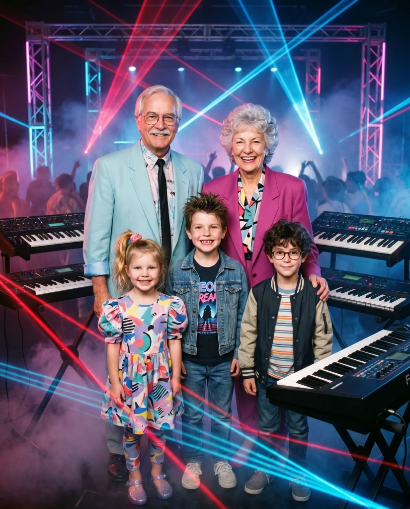 Example: Synthpop Keytar Stage