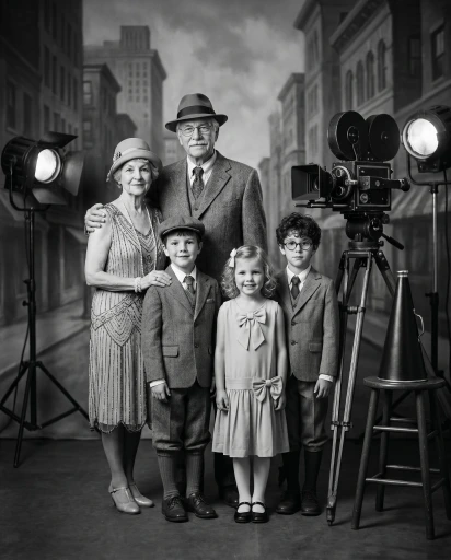 Example: Silent Film Set
