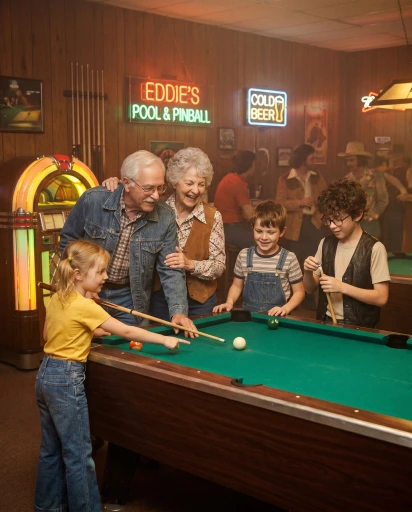 Example: Pool Hall Hangout