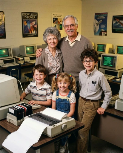 Example: Computer Lab Glow