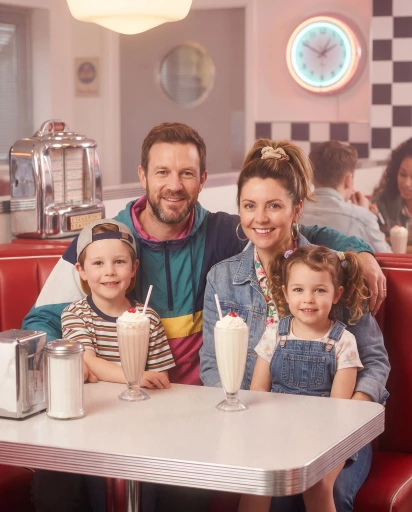 Diner Booth Milkshake
